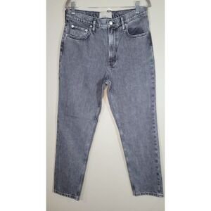 Everlane Original Cheeky Jean Gray Wash Straight Leg 30R